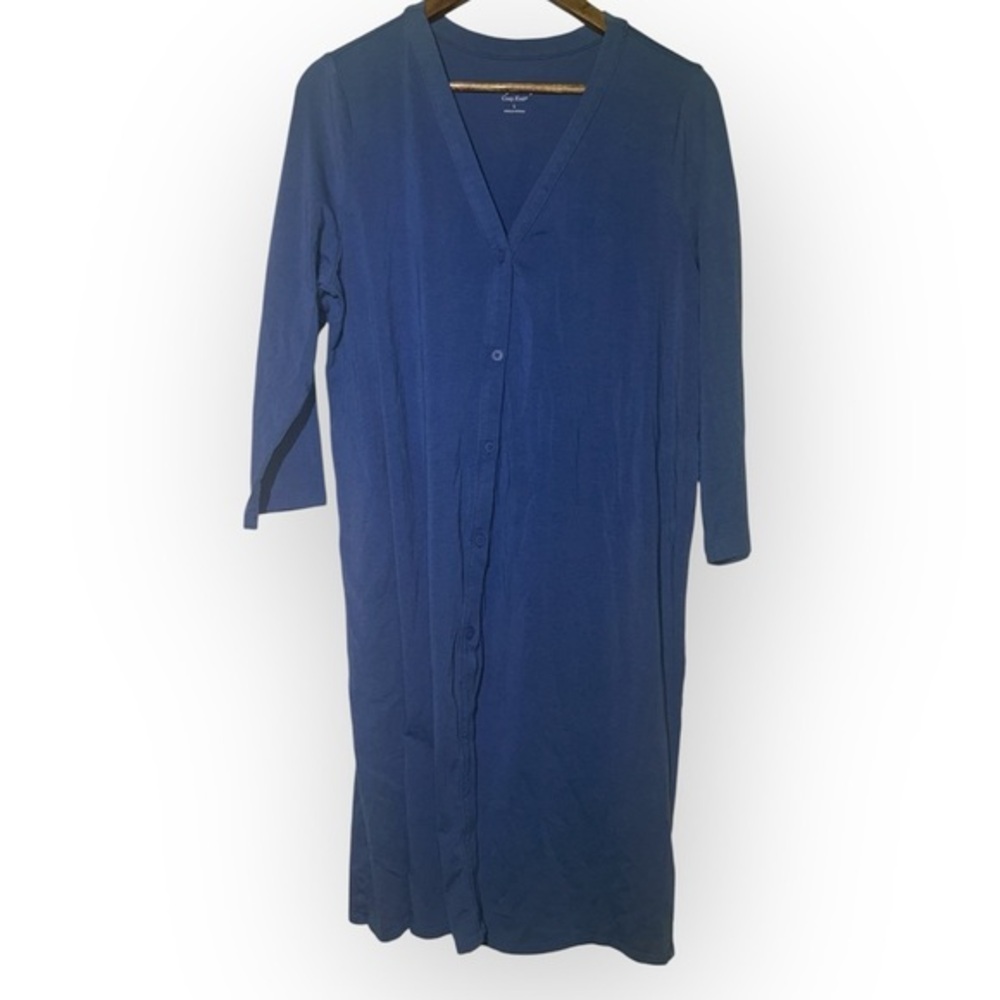 Anybody buttoned front long sleeve dress SIZE LARGE
